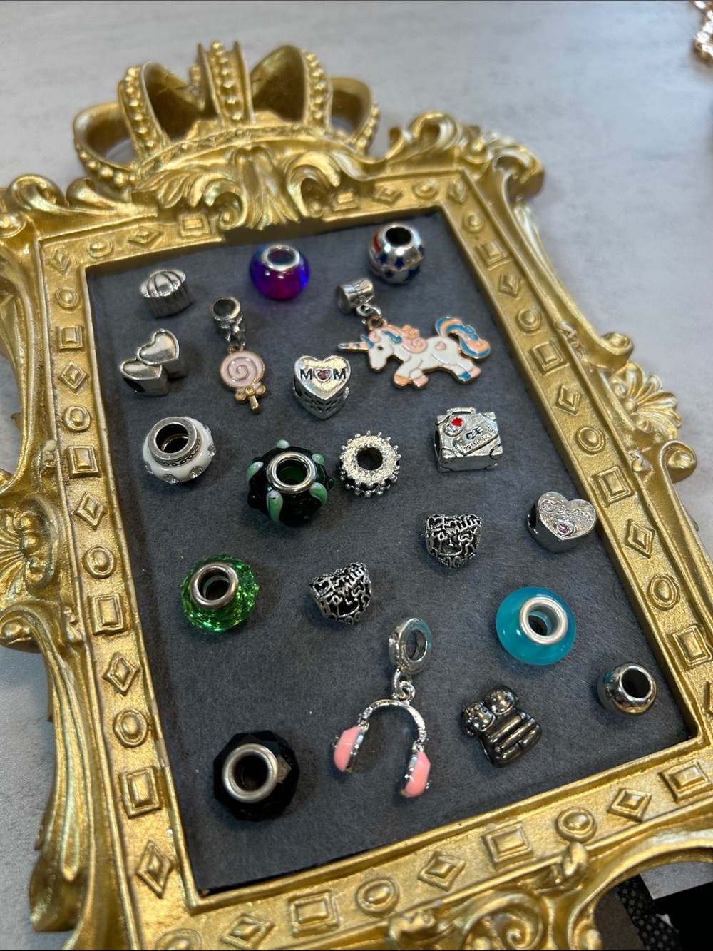 Craft! Bundle of Assorted Women’s Jewelry Charm Beads in Multiple Colors